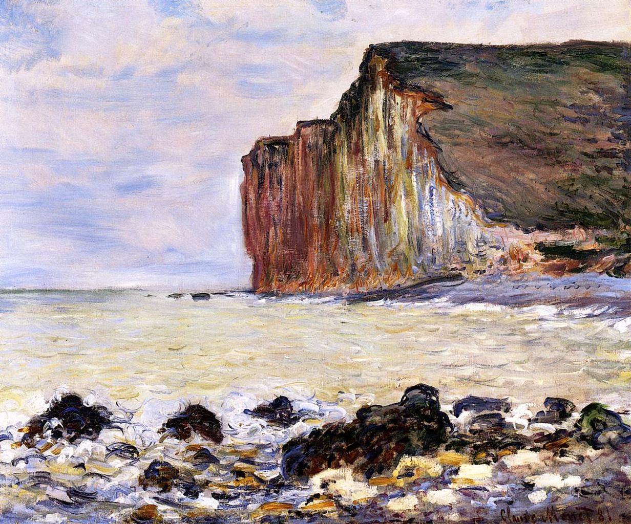 Cliffs of Les Petites-Dalles 1881